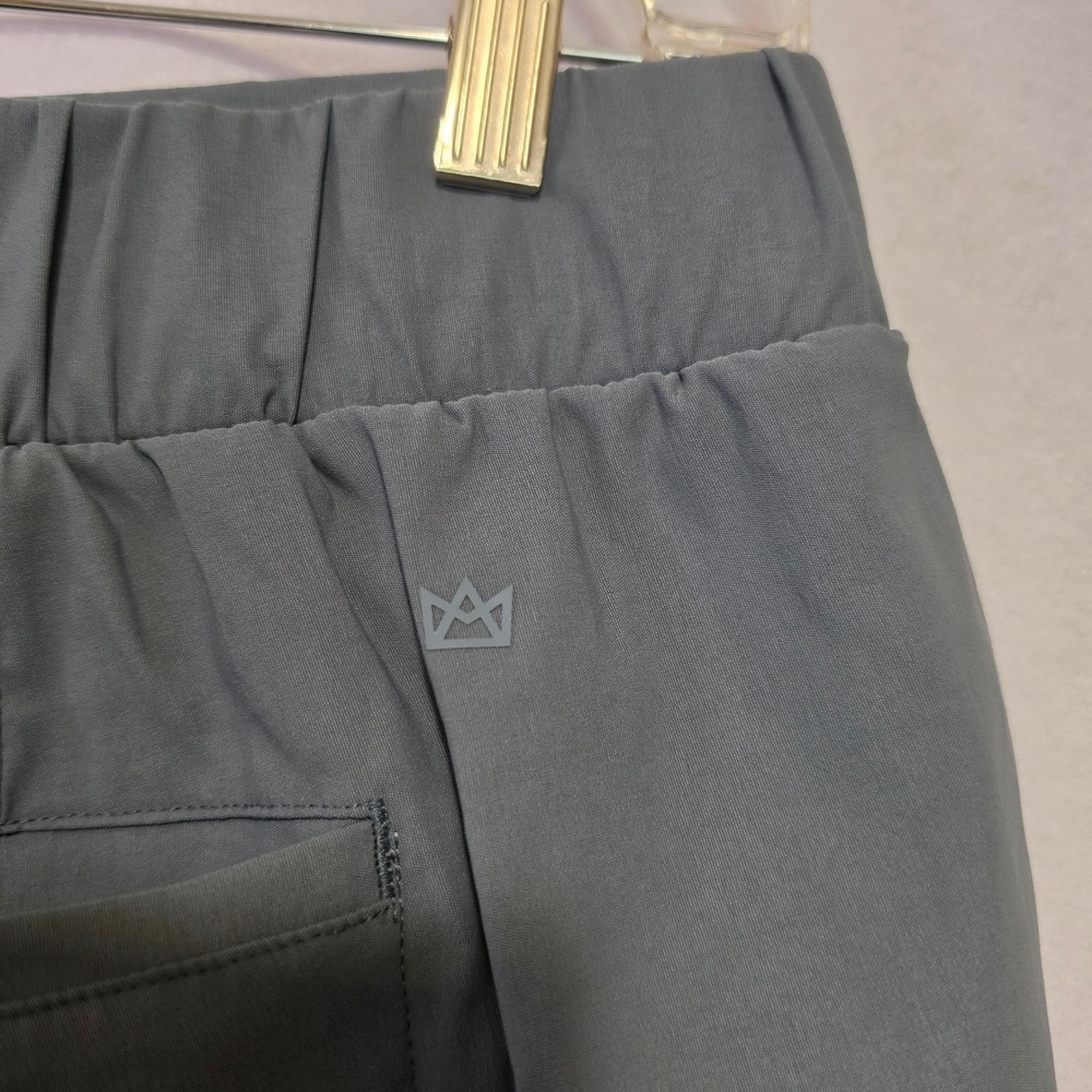 Modern Ambition Womens Recycled Nylon Stretch Pull On Pants Blue Gray Large - Picture 3 of 6